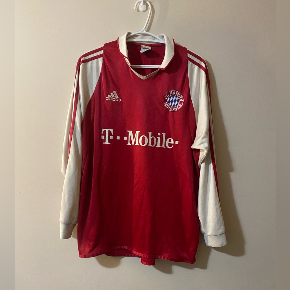 Vintage Bayern Munich 03/04 Home Soccer Jersey